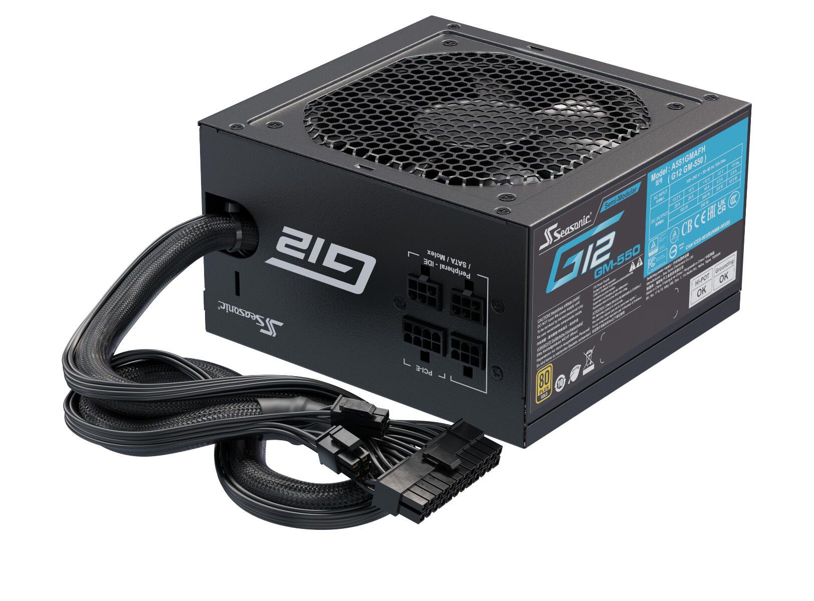 Seasonic Alimentation pour PC Focus 650FM / SSR-650FM Noir