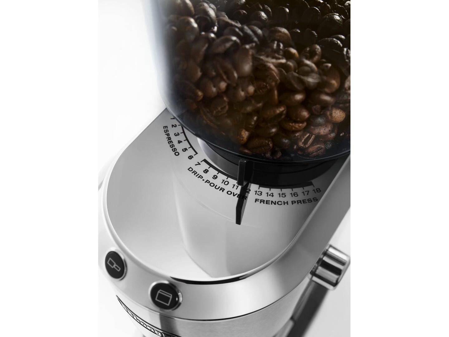 De’Longhi Kaffeemühle Dedica KG520.M / 0177111039 Schwarz, Edelstahl