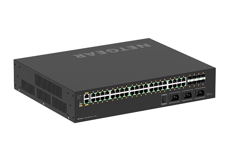 Netgear Interruttore AV Line M4250-40G8XF-POE++ / GSM4248UX-100EUS Nero