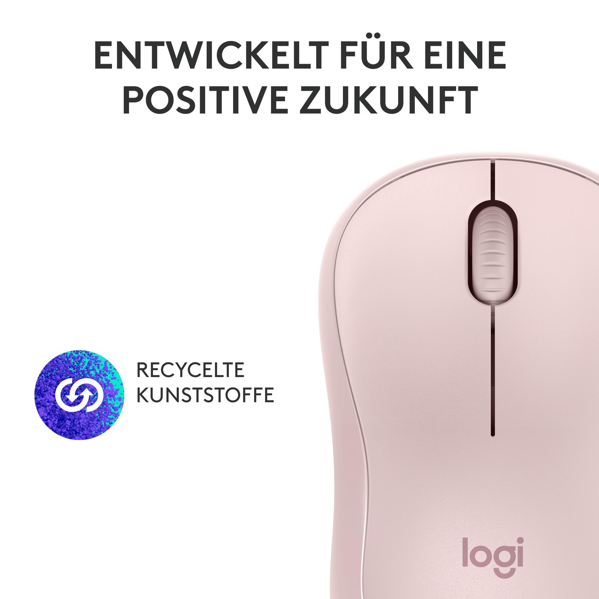 Logitech Maus M240 Silent / 910-007121 Pink