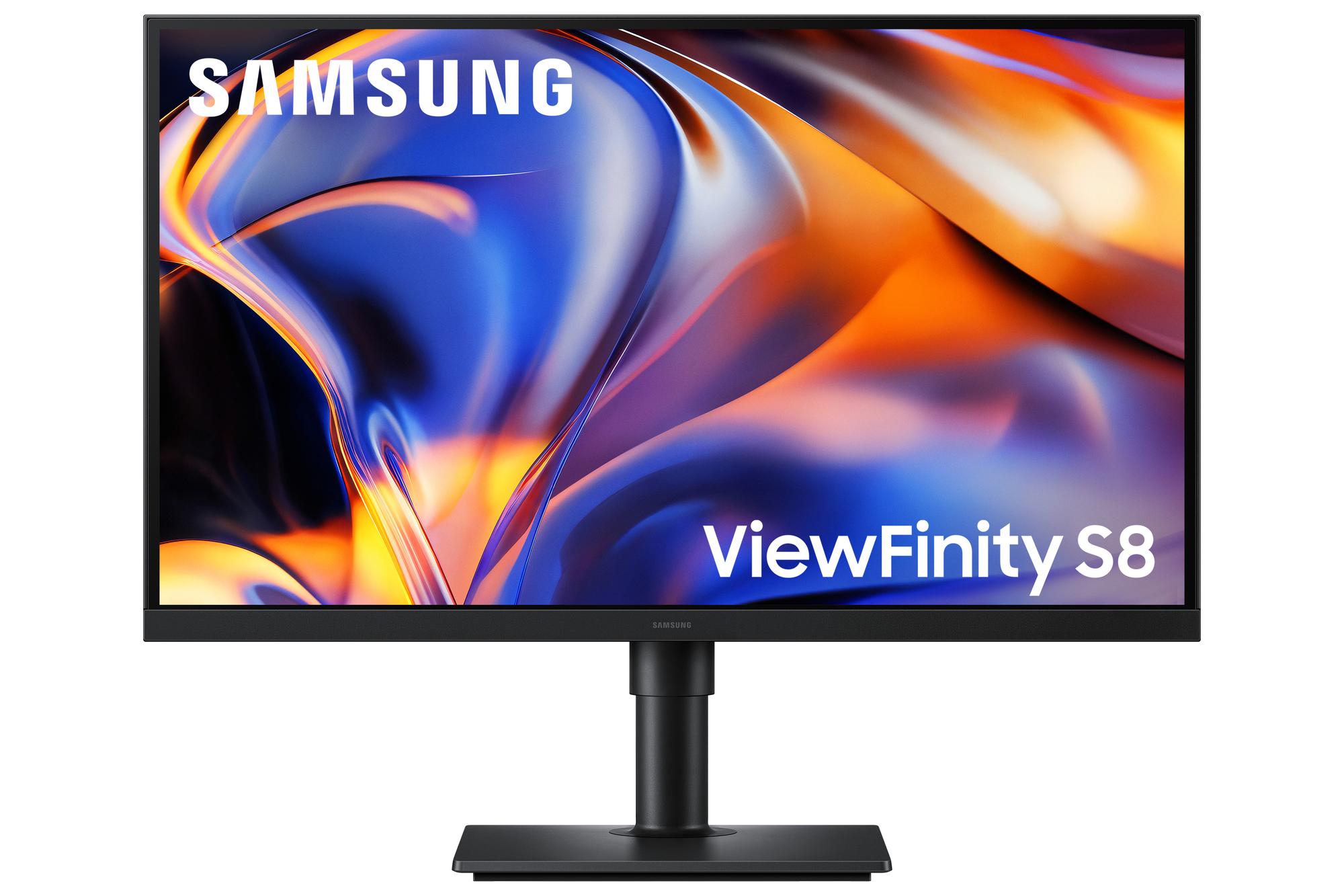 Samsung Monitor ViewFinity S8 S27H802EFA / LS27H802EFAXEN Black