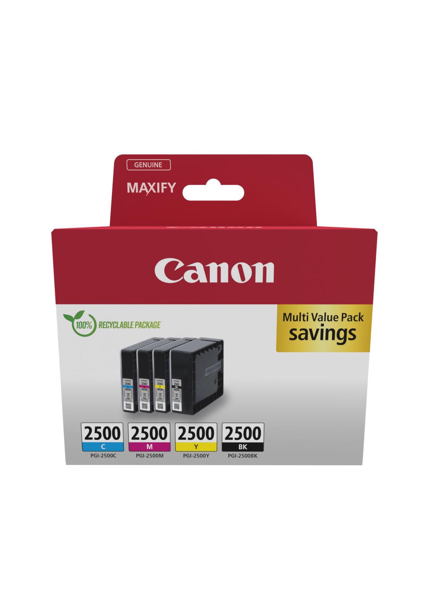 Canon Ink PGI-2500 / 9290B006 BK,C,M,Y Standard