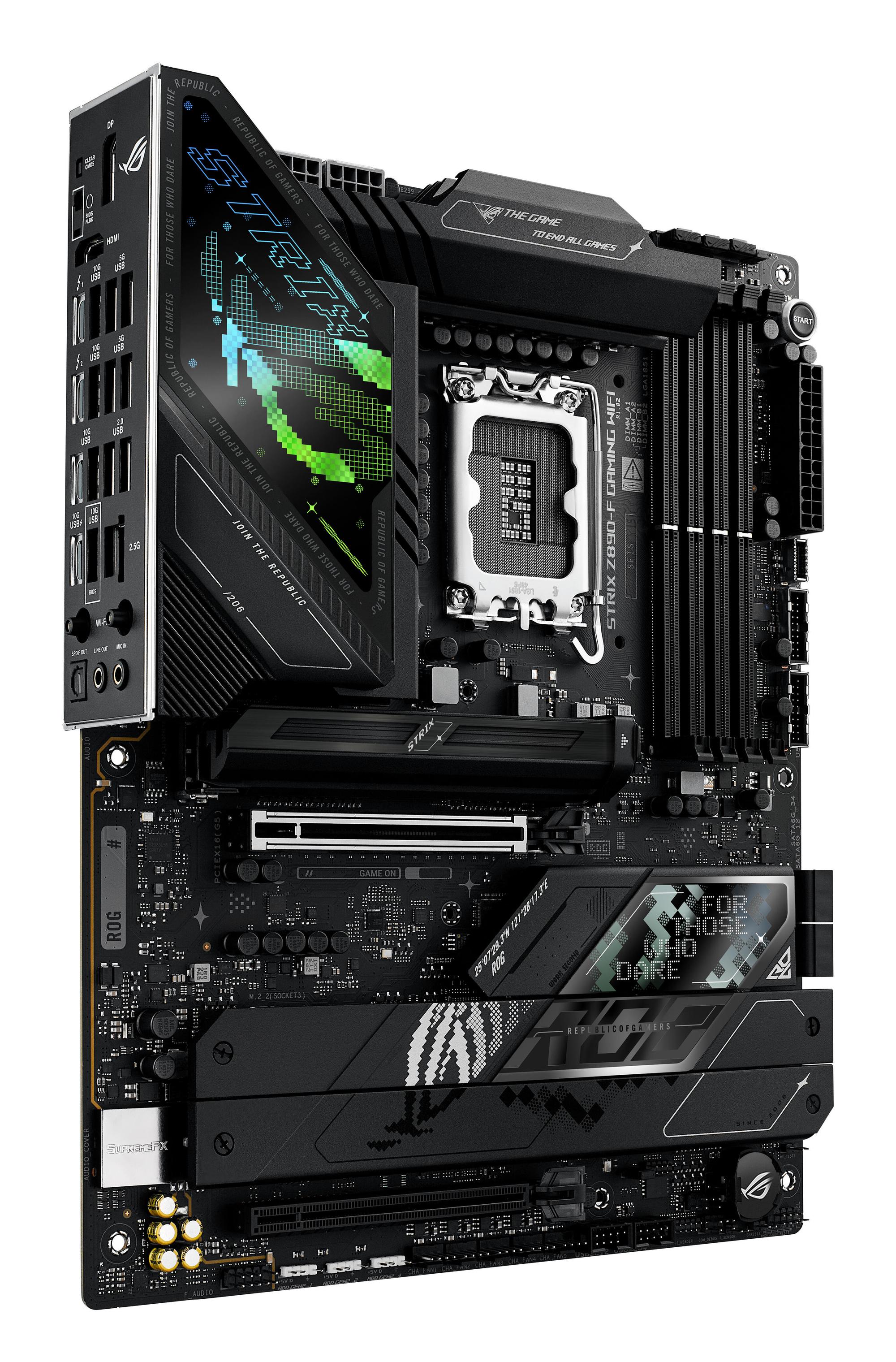 ASUS Mainboard ROG Strix Z890-F Gaming WiFi / 90MB1I40-M0EAY0 Schwarz