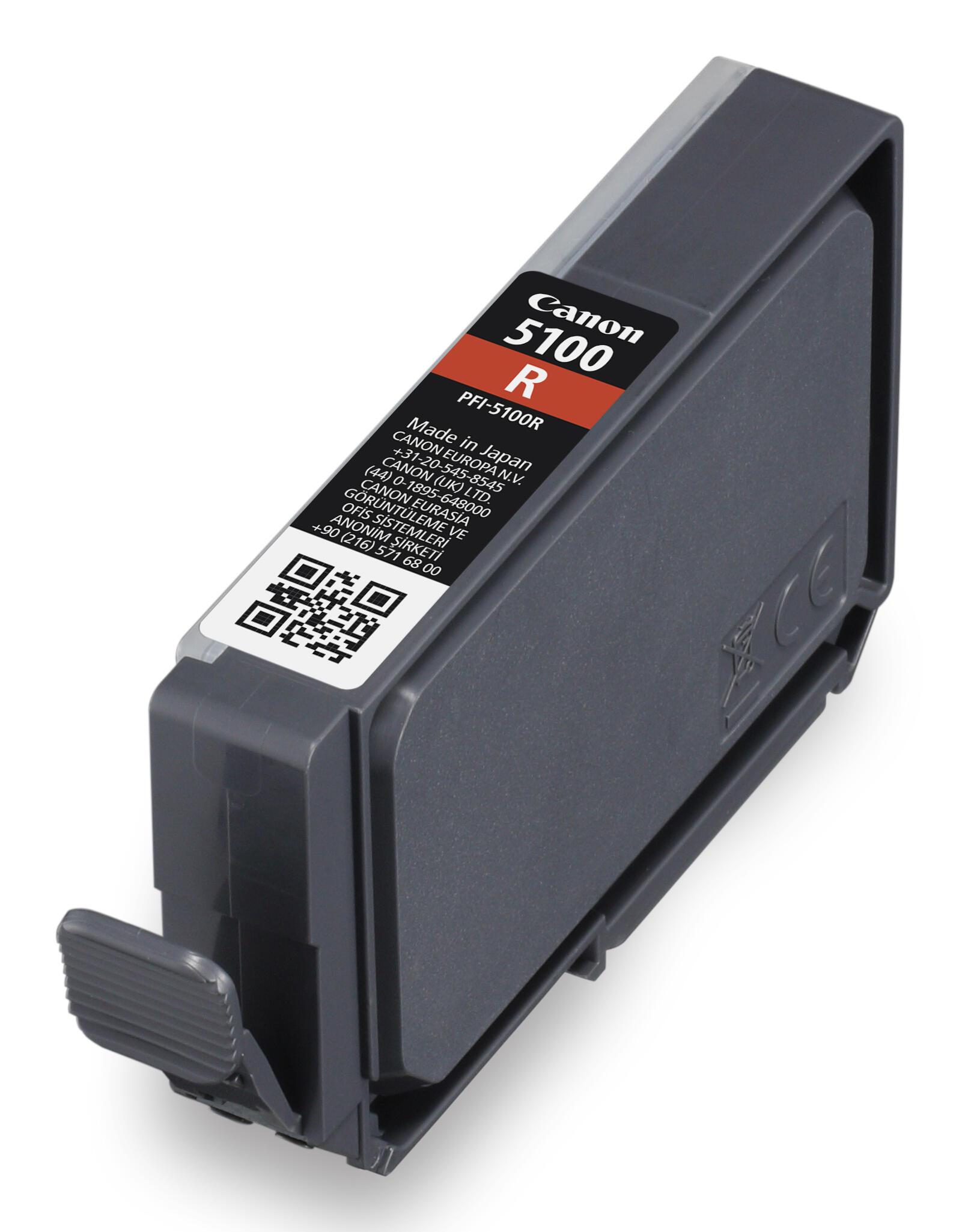 Canon Inchiostro PFI-5100 R / 6958C001 Rosso Standard