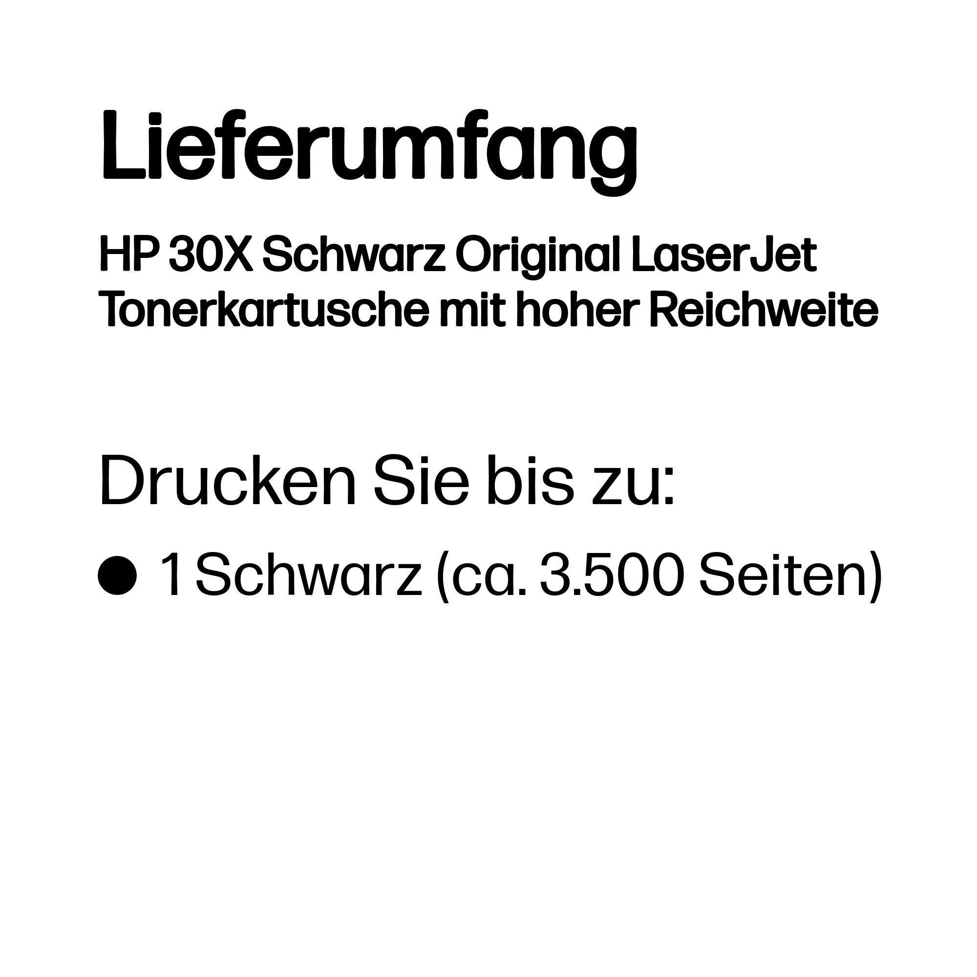 HP Toner 30X / CF230X Black XL