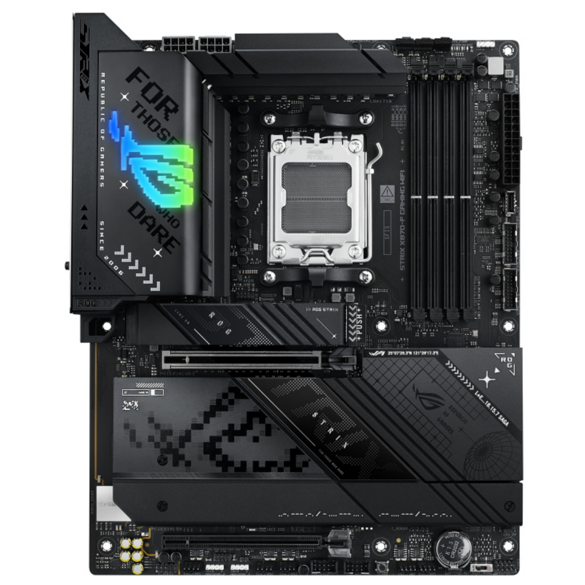 Asus Mainboard ROG Strix X870-F Gaming WiFi / 90MB1IV0-M0EAY0 Schwarz