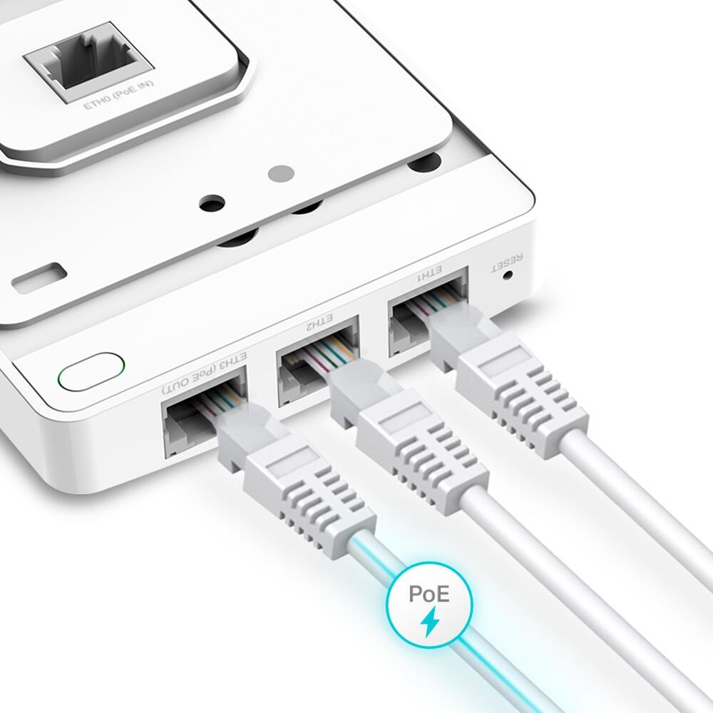 TP-Link Point d'accès EAP615 Wall / EAP615-WALL Blanc