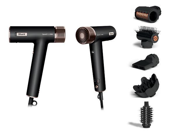 SharkNinja Secador de pelo Shark SpeedStyle Pro 6-in-1 / HD752EU Negro