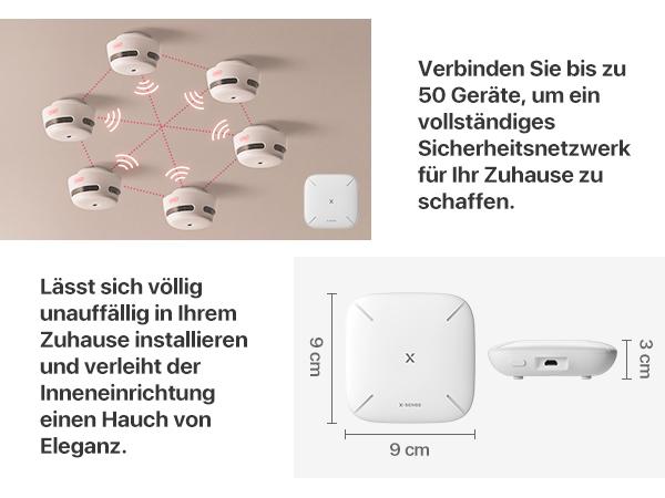 X-Sense Smart-Home-Steuerung SBS50 / ZASXS00104WEU Weiß