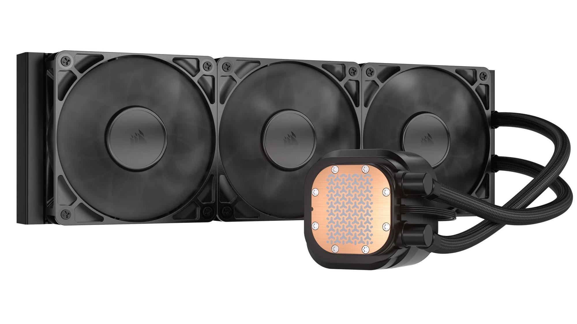 Corsair Wasserkühlung NAUTILUS 360 / CW-9060089-WW Schwarz XL