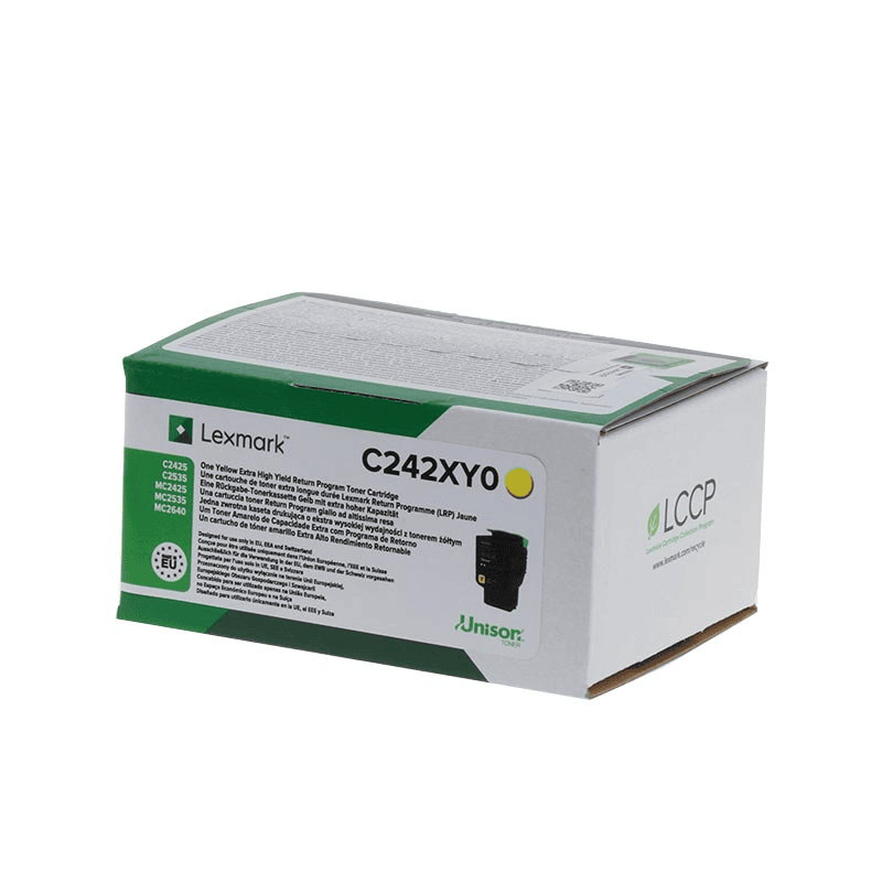 Lexmark Toner C242XY0 Yellow