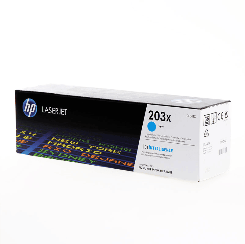 HP Toner 203X / CF541X Ciano