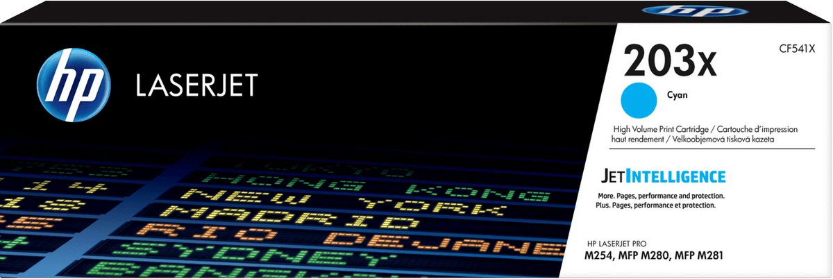 HP Toner 203X / CF541X Cyan XL
