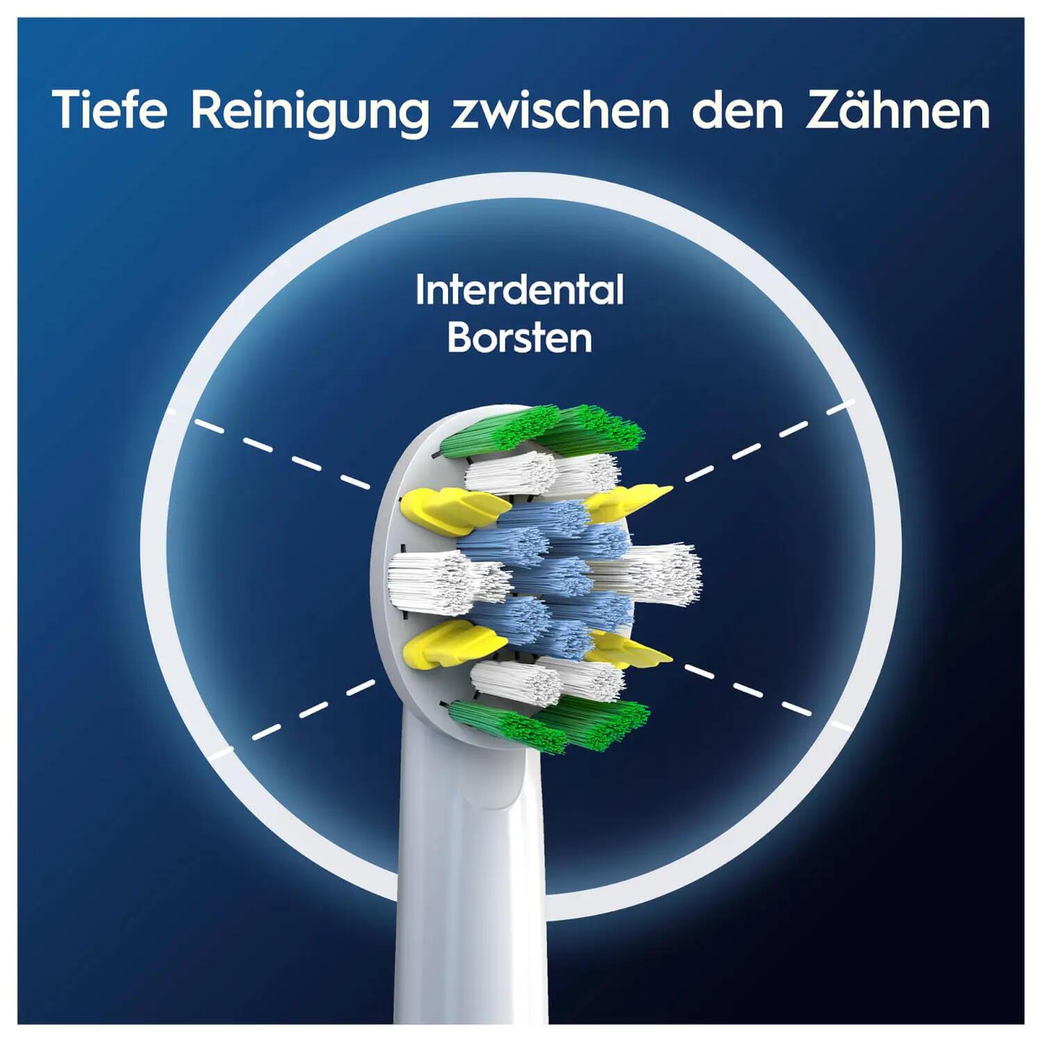 Oral-B Spazzolino da denti collegabile Pro Tiefenreinigung / 860885 Bianco 4-Pack