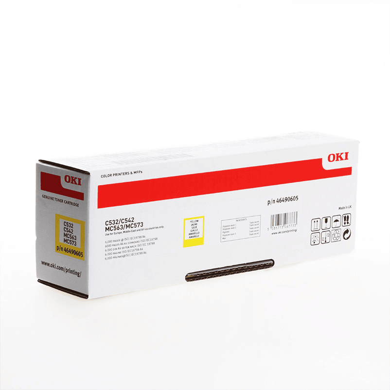 OKI Toner 46490605 Giallo