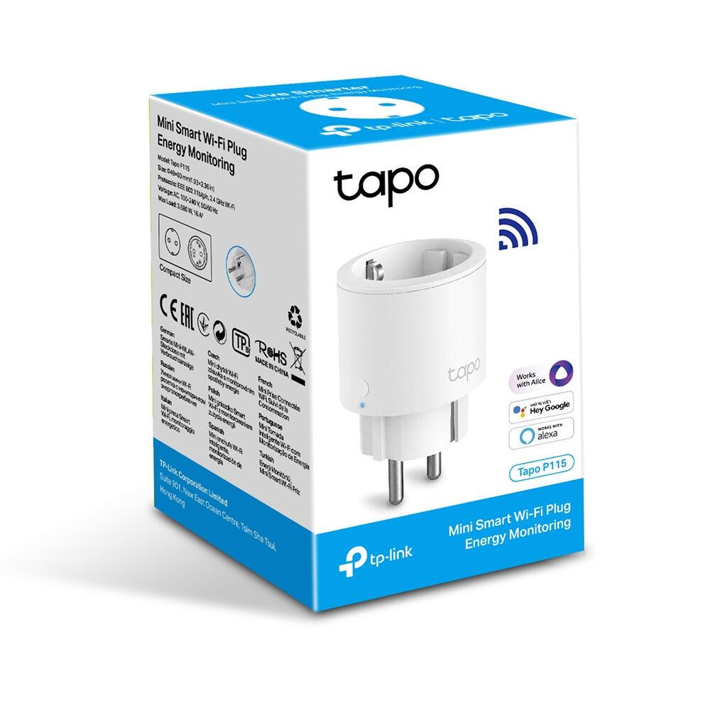 TP-Link Prise W-LAN P115 / TAPO P115(1-PACK) Blanc Standard