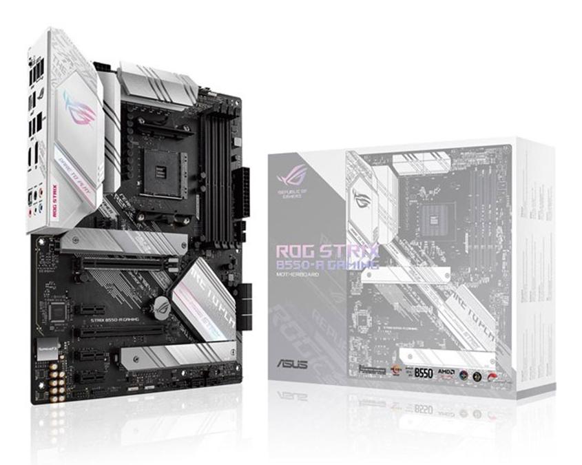 ASUS Placa base ROG STRIX B550-A GAMING / 90MB15J0-M0EAYA Negro, plata