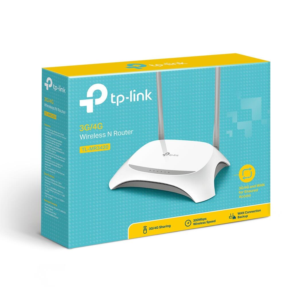 TP-Link Router TL-MR3420 / TL-MR3420 Negro, blanco
