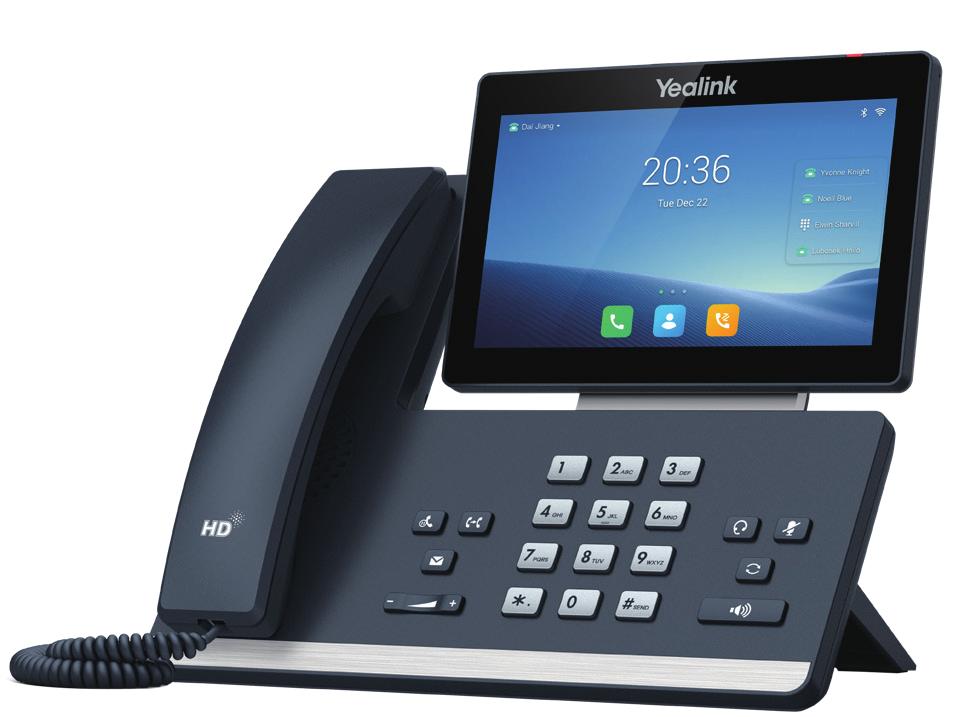 Yealink Telefono SIP-T58W / 1301111 Grigio 17,8 cm (7")
