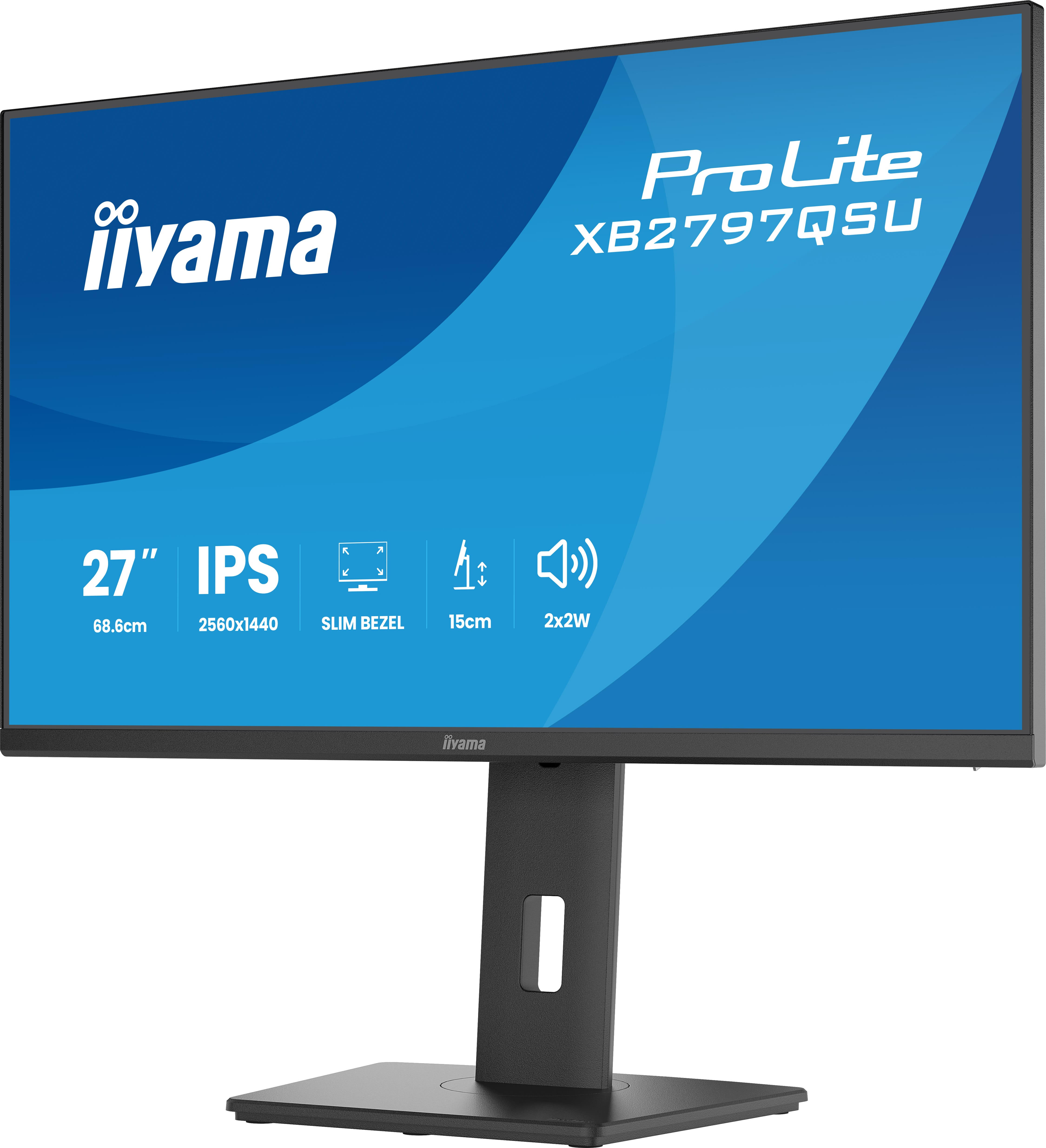 iiyama Monitor XB2797QSU-B1 / XB2797QSU-B1 Black Standard 68.6 cm (27")