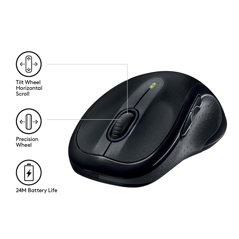 Logitech Maus M510 / 910-001826 Schwarz