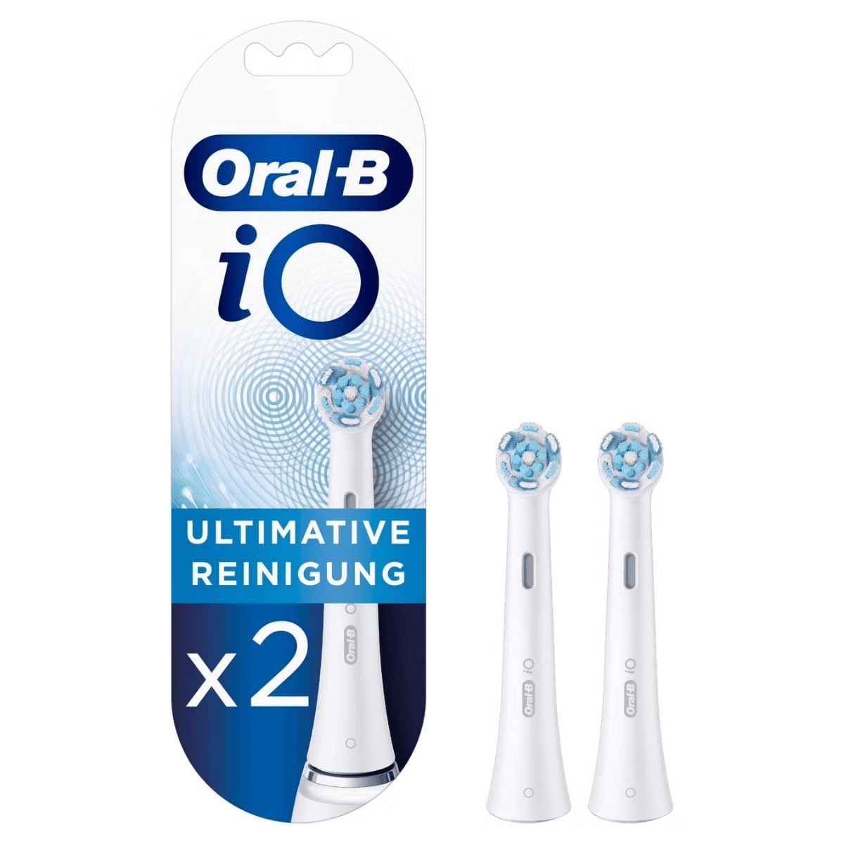 Oral-B Sonic toothbrush head 2x iO / 4210201319832 Black Double pack