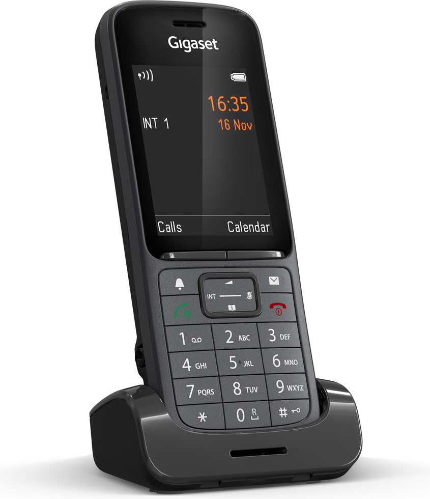 Gigaset Telefon SL800HP / S30852-H2975-R102 Schwarz