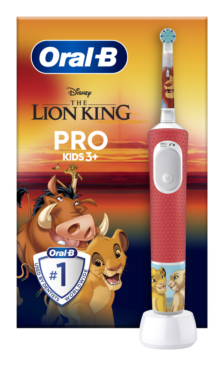 Oral-B Toothbrush Pro Kids König der Löwen / 423410 Red