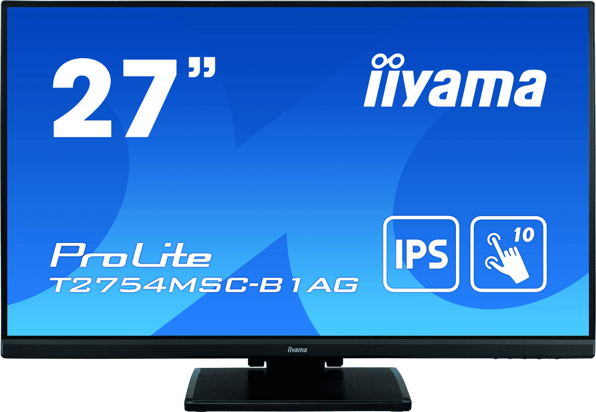IIYAMA Monitor T2754MS / T2754MSC-B1AG Schwarz (27 ")