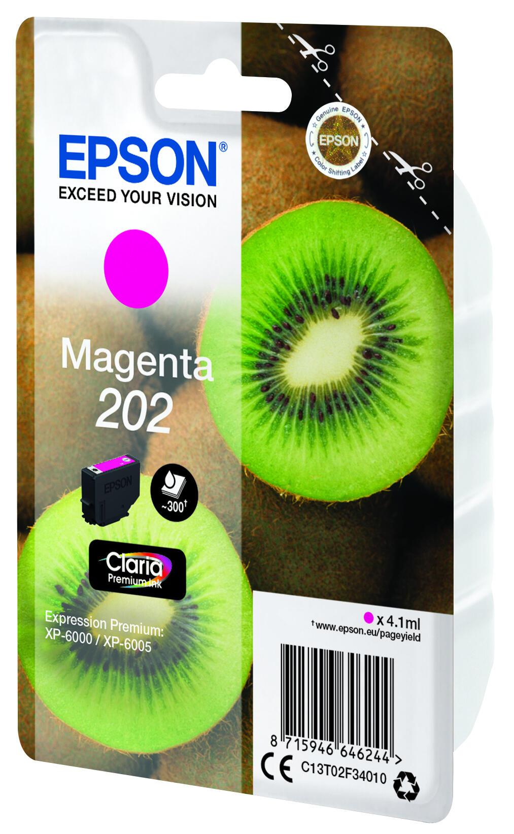 Epson Inchiostro 202 / C13T02F34010 Magenta Standard