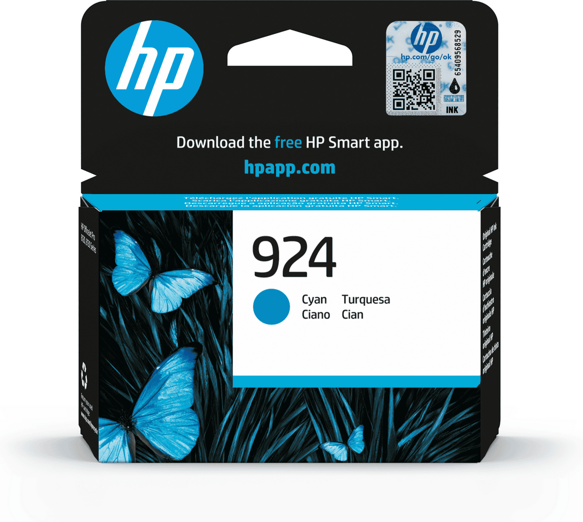 HP Ink 924 / 4K0U3NE Cyan