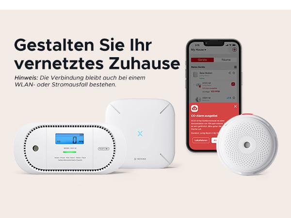 X-Sense Kohlenmonoxidmelder XC01-M / ZASXS00124WEU Weiß