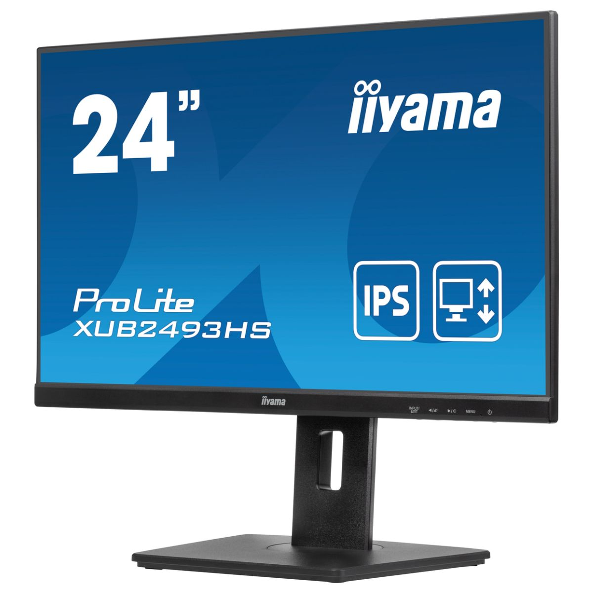 IIYAMA Monitor XUB2493HS / XUB2493HS-B6 Black IIYAMA Monitor XUB2493HS / XUB2493HS-B6 Black