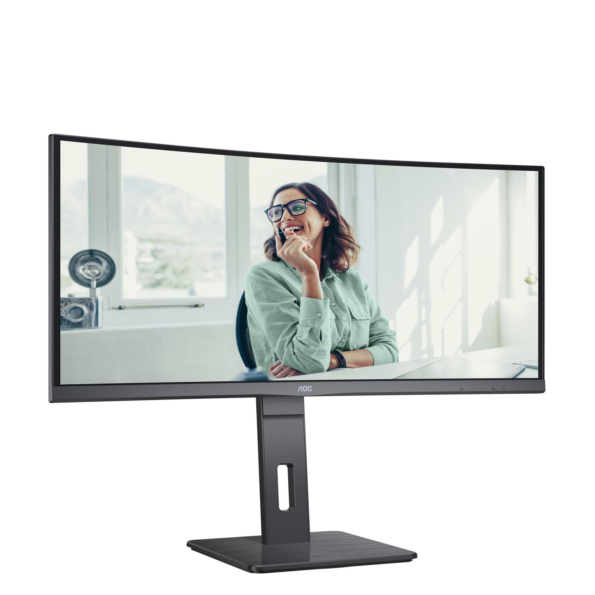 AOC Monitor CU34P3CV / CU34P3CV Negro 86,4 cm (34")