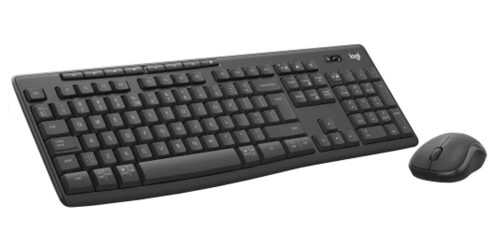 Logitech Set de ratón y teclado MK370 Business / 920-012077 Grafito