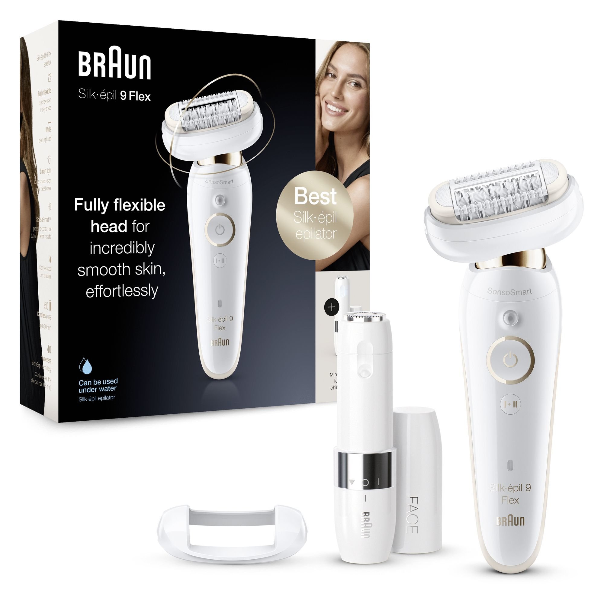 Braun Epilator SES9005 / SES 9005 White