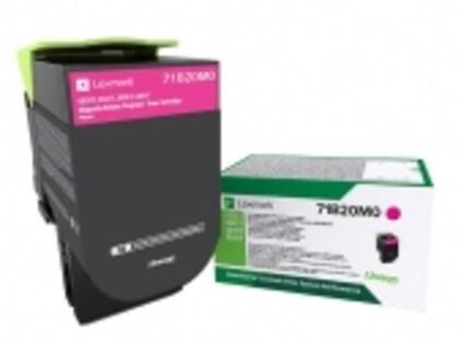 Lexmark Tóner 71B20M0 Magenta Standard