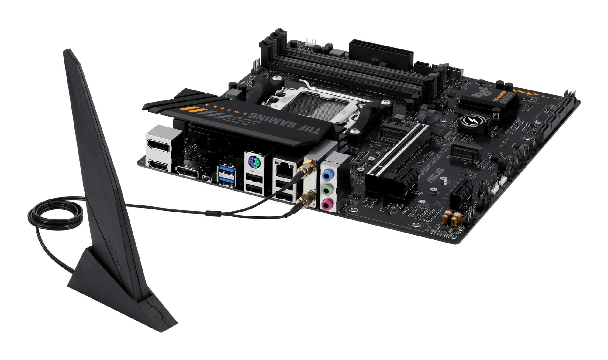 ASUS Mainboard TUF Gaming A620M-Plus WiFi / 90MB1F00-M0EAY0 Black