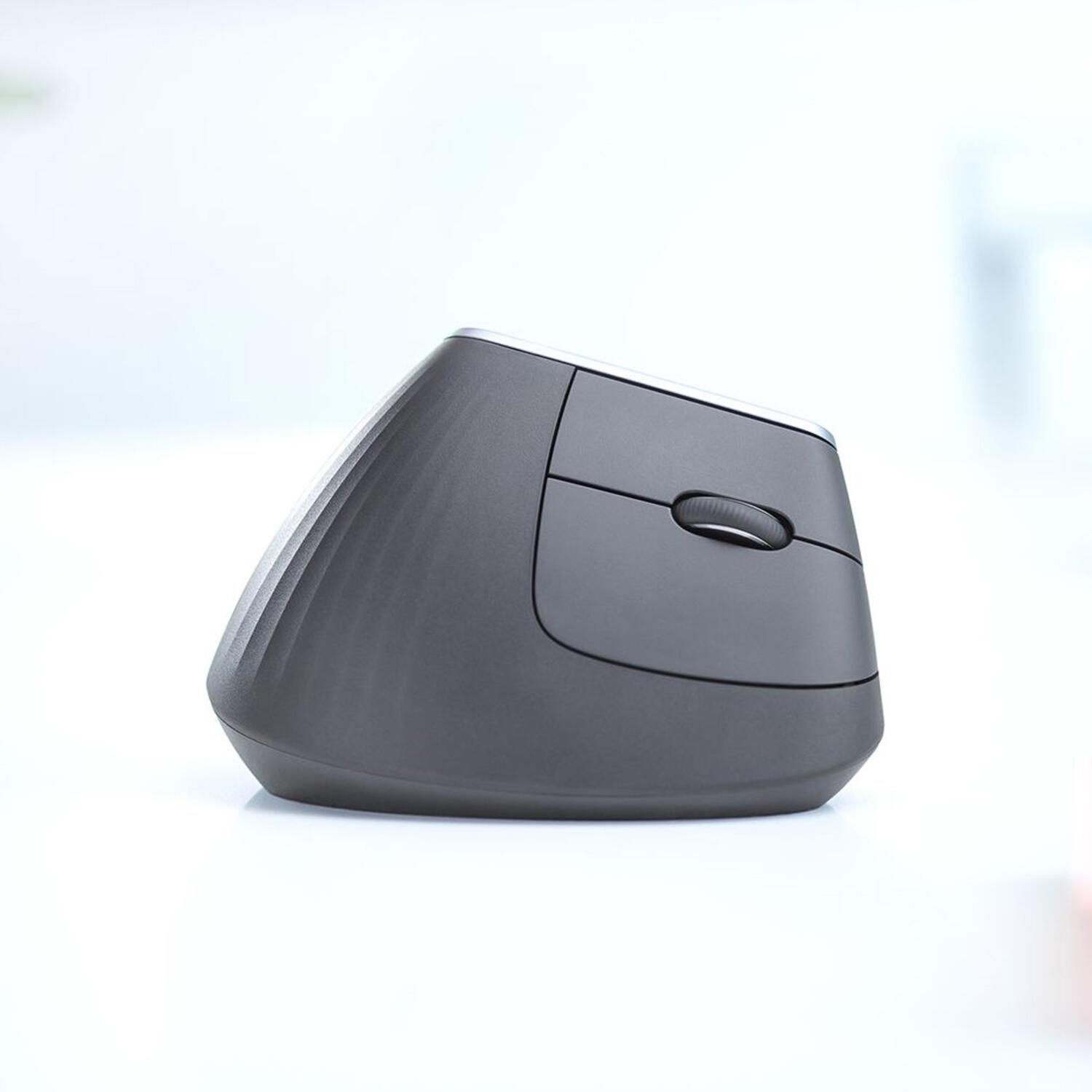 Logitech Ratón MX Vertical Advanced / 910-005448 Grafito