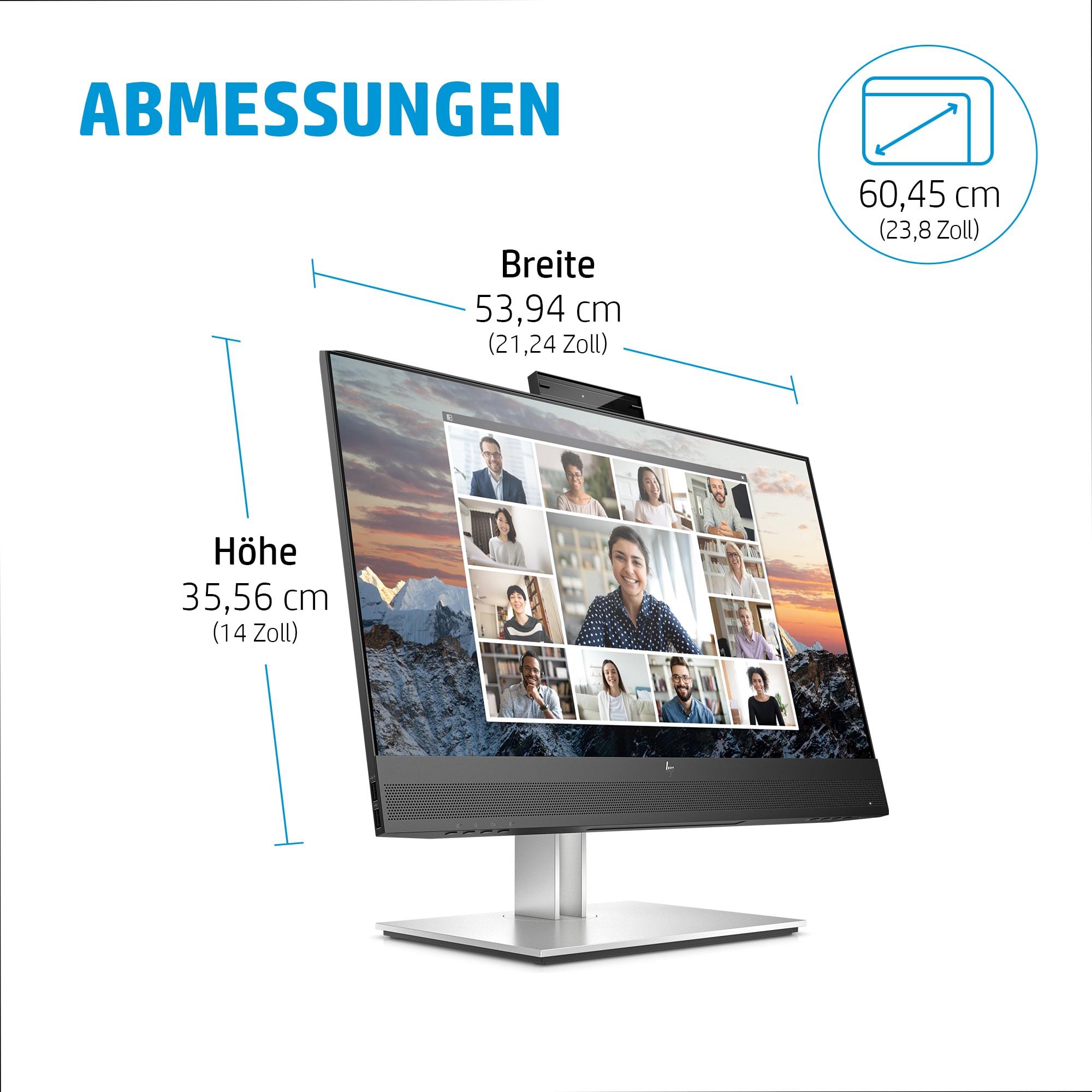 HP Monitor E24m G4 / 40Z32AA#ABB Black 60.5 cm (23.8")