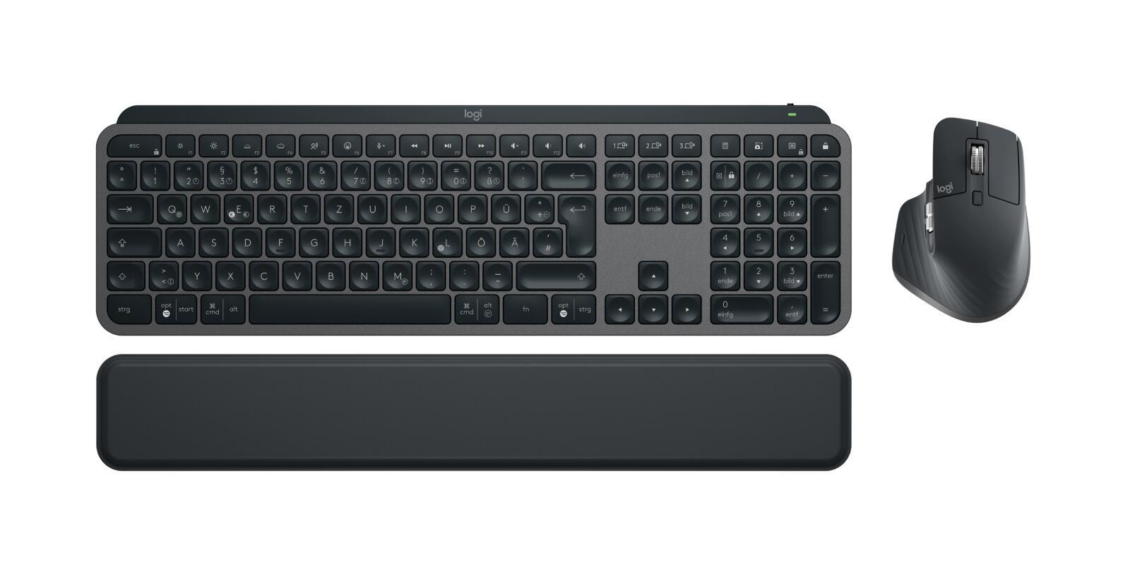 Logitech Set de ratón y teclado MX Keys S / 920-011606 Grafito