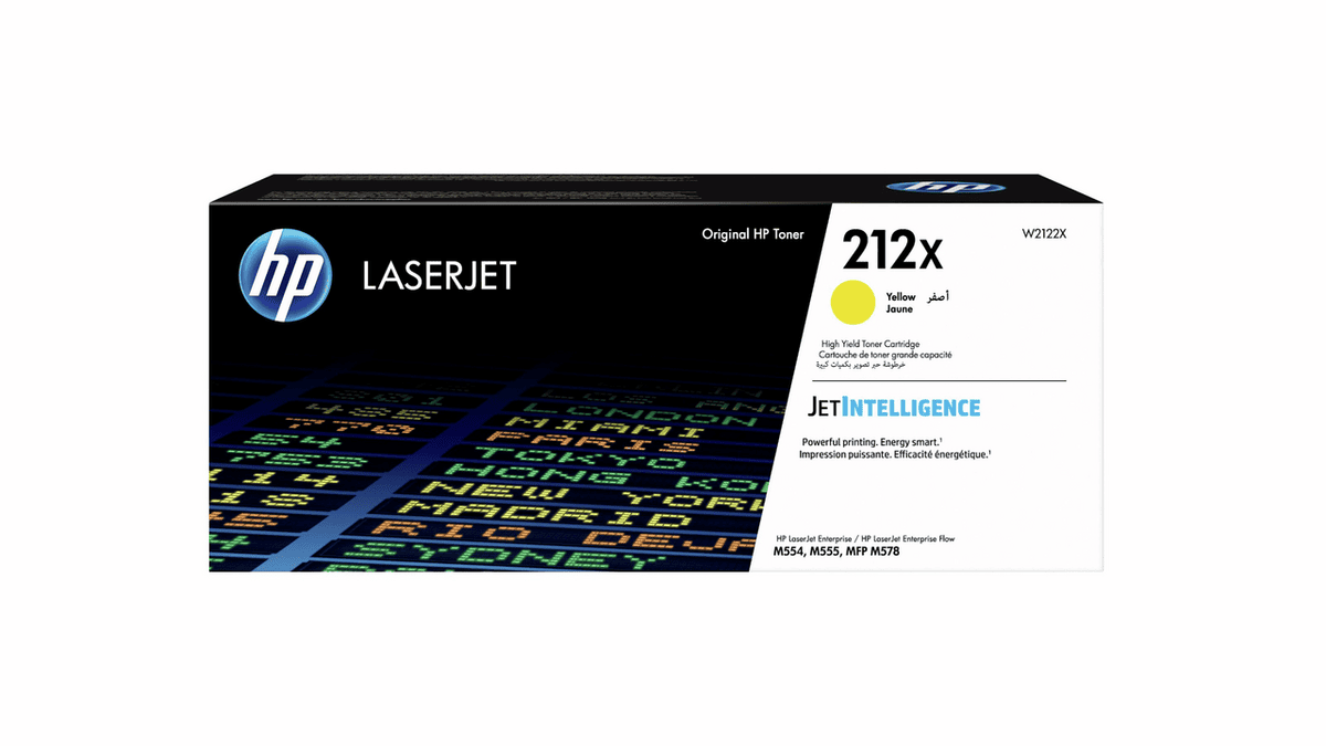 HP Toner 212X / W2122X Yellow XL