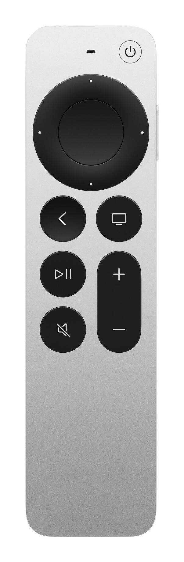 Apple Fernbedienungen Siri Remote / MW5G3Z/A Schwarz, Silber