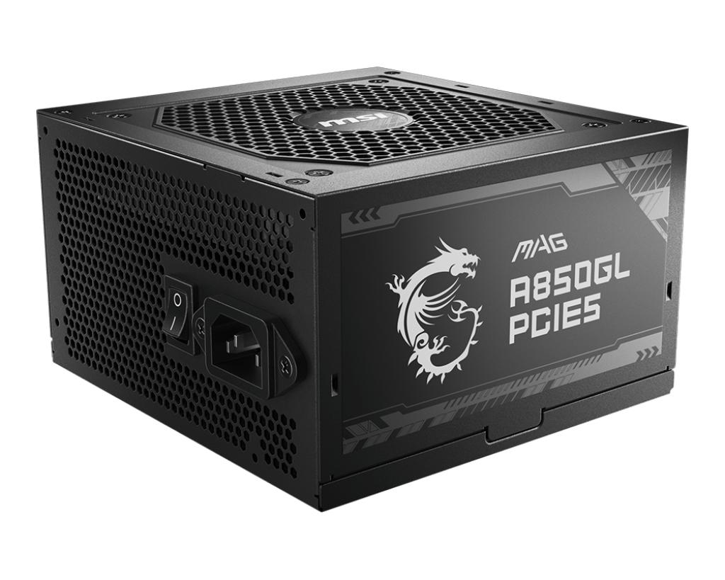 MSI PC-Netzteil MAG A850GL PCIE5 / 306-7ZP8A11-CE0 Schwarz