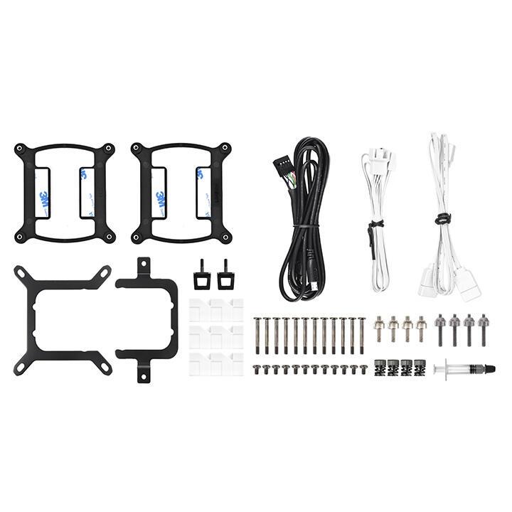 Thermaltake Refrigeración por agua TH360 V2 Ultra ARGB Sync / CL-W405-PL12SW-A Blanco