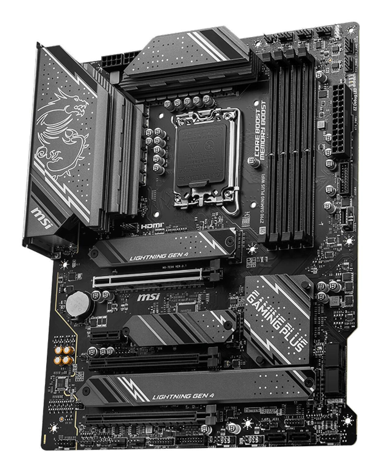 MSI Placa base Z790 Gaming Plus WIFI / 7E06-026R Negro