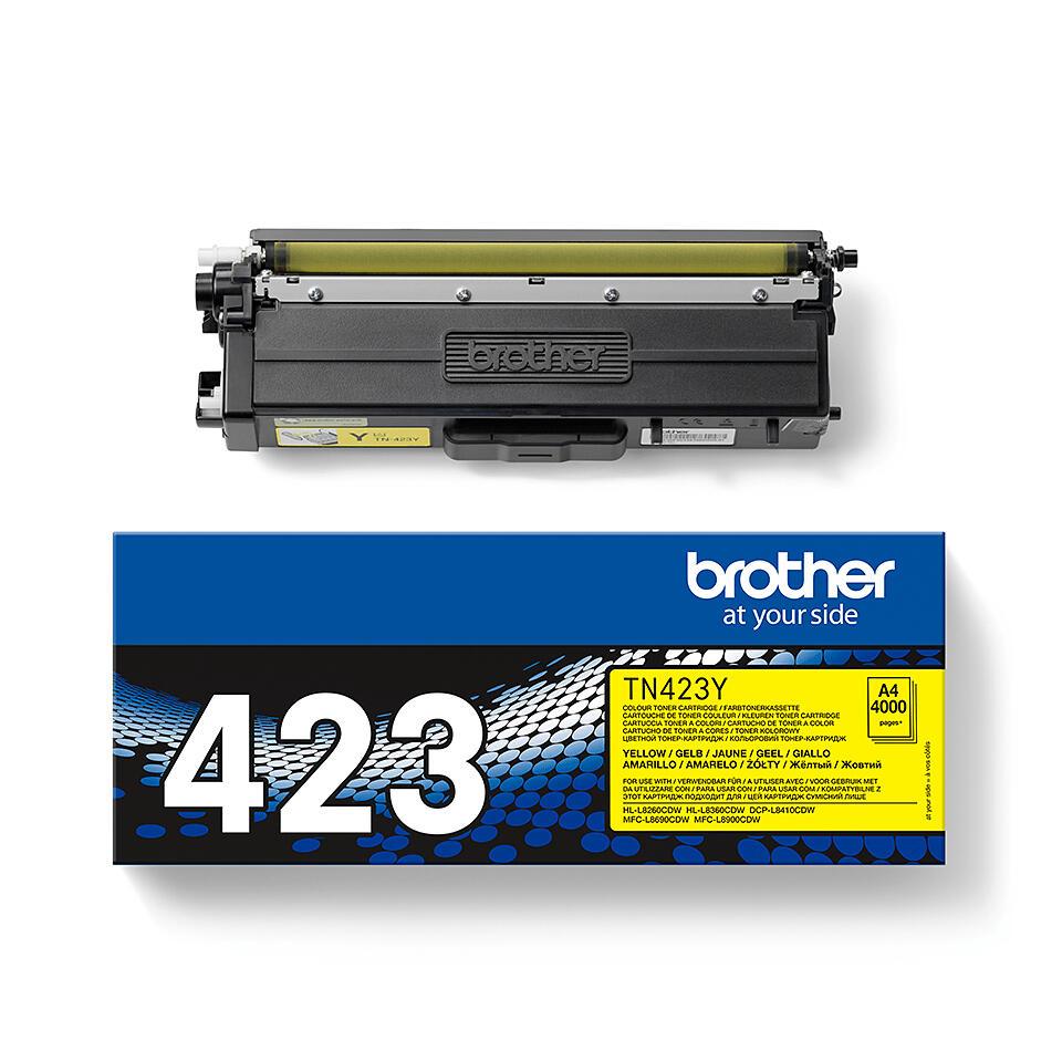 Brother Tóner TN-423Y / TN423Y Amarillo XL