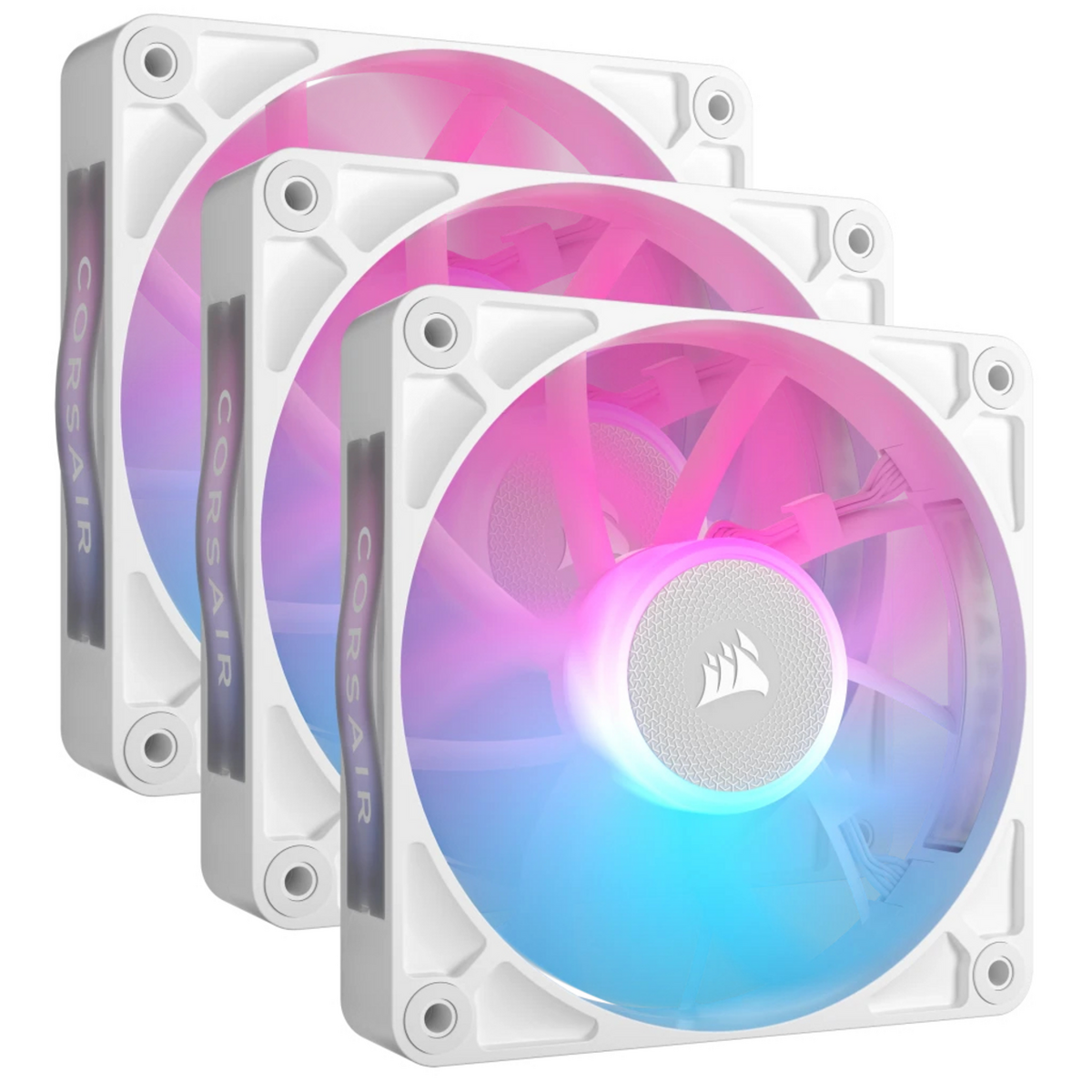 Corsair Lüfter RX120 RGB / CO-9051022-WW Weiß 3-Pack Corsair Lüfter RX120 RGB / CO-9051022-WW Weiß 3-Pack