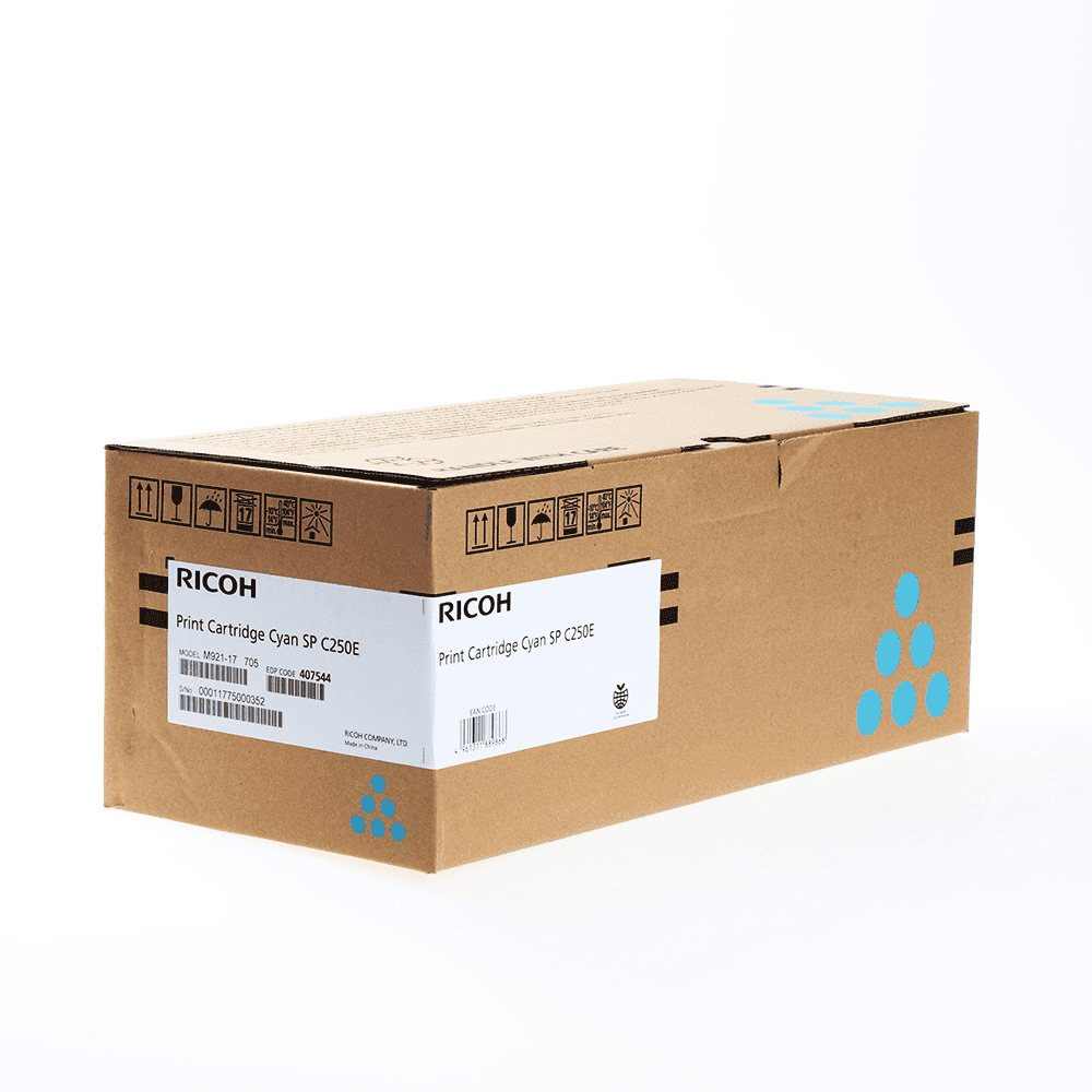 Ricoh Toner SPC250E / 407544 Ciano