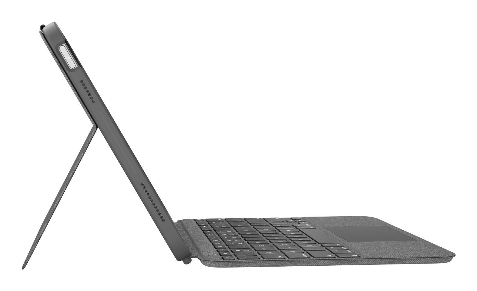 Logitech Cover and keyboard Combo Touch für iPad 11" DE / 920-011435 Grey